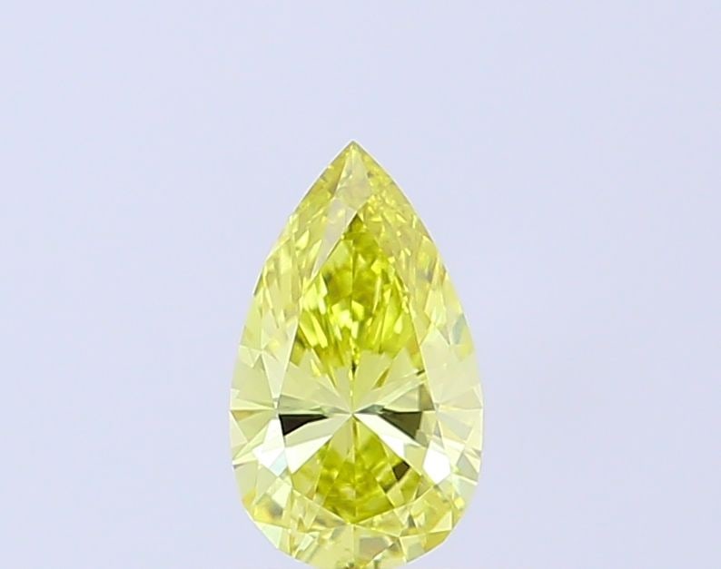 Loose Diamond - PEAR 0.8ct Fancy Vivid Yellow VVS2: Loose Diamond - PEAR 0.8ct Fancy Vivid Yellow VVS2 Source: This is a real non-mined Diamond that has been grown in a lab Shape: PEAR Carats: 0.8 Color: Fancy Vivid Yellow Certification: NONE Video: