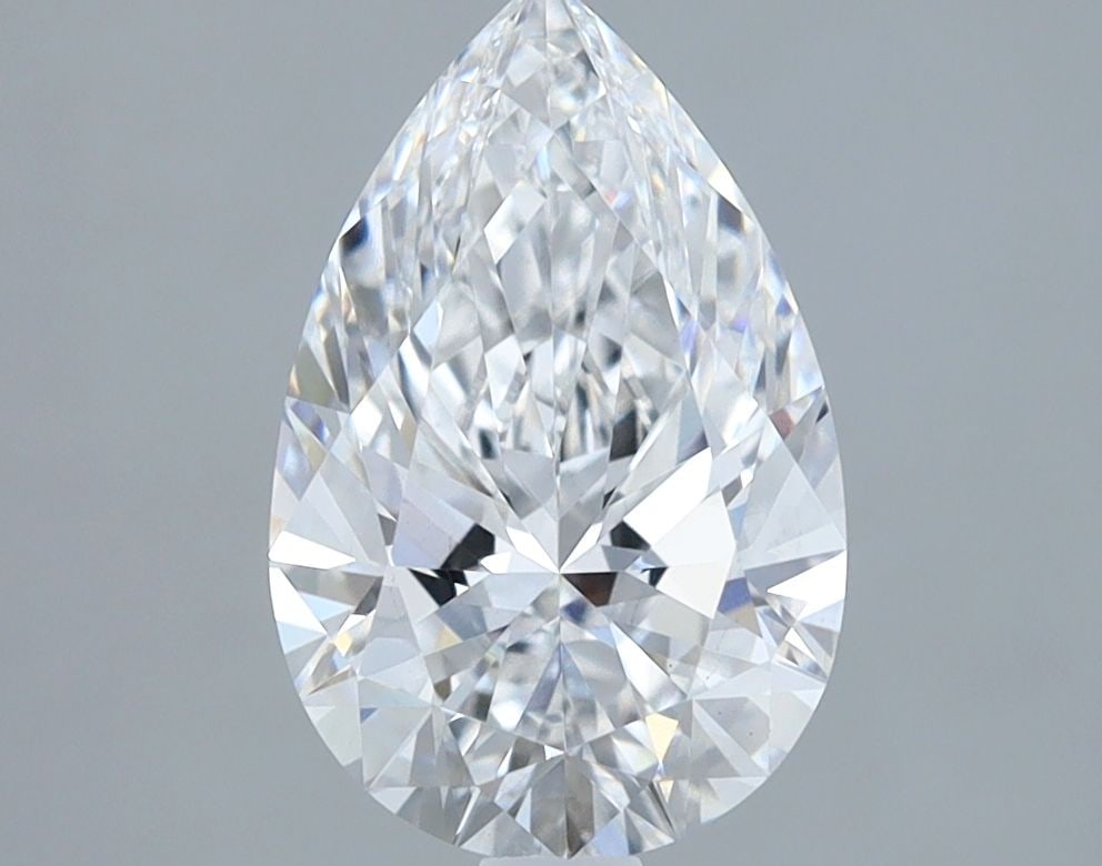 Loose Diamond - PEAR 1.56ct E VVS2: Loose Diamond - PEAR 1.56ct E VVS2 Source: This is a real non-mined Diamond that has been grown in a lab Shape: PEAR Carats: 1.56 Color: E Clarity: VVS2 Certification: IGI Video: