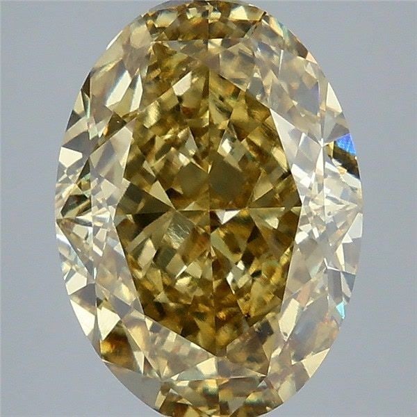 Loose Diamond - OVAL 6.08ct Fancy Intense Yellow VS2: Loose Diamond - OVAL 6.08ct Fancy Intense Yellow VS2 Source: This is a real non-mined Diamond that has been grown in a lab Shape: OVAL Carats: 6.08 Color: Fancy Intense Yellow Certification: IGI Video