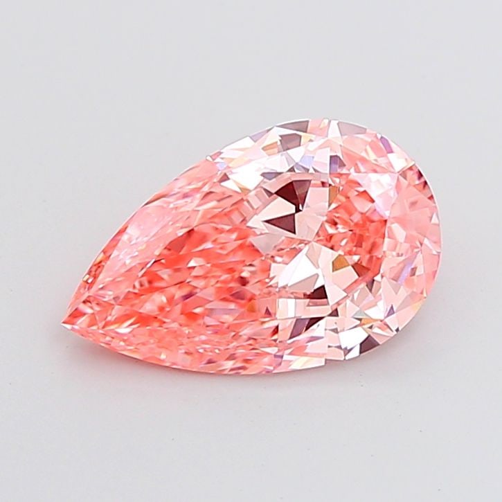 Loose Diamond - PEAR 4.02ct Fancy Vivid Pink VVS2: Loose Diamond - PEAR 4.02ct Fancy Vivid Pink VVS2 Source: This is a real non-mined Diamond that has been grown in a lab Shape: PEAR Carats: 4.02 Color: Fancy Vivid Pink Certification: IGI Video:
