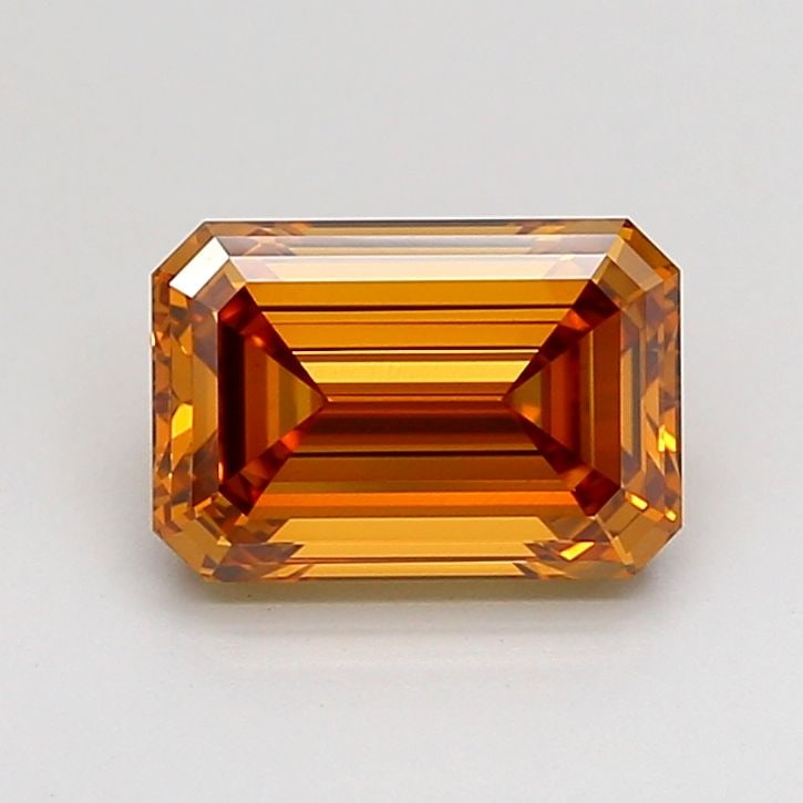 Loose Diamond - EMERALD 1.61ct Fancy Brown VS1: Loose Diamond - EMERALD 1.61ct Fancy Brown VS1 Source: This is a real non-mined Diamond that has been grown in a lab Shape: EMERALD Carats: 1.61 Color: Fancy Brown Certification: IGI PLEASE NOTE: Fram