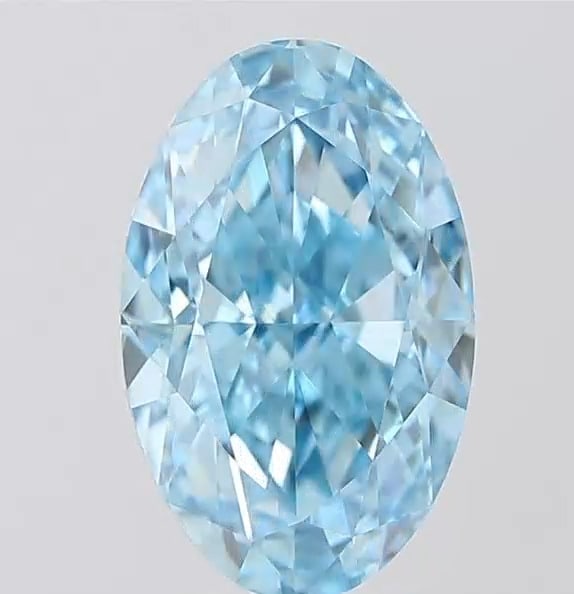 Loose Diamond - OVAL 6.05ct BLUE VVS2: Loose Diamond - OVAL 6.05ct BLUE VVS2 Source: This is a real non-mined Diamond that has been grown in a lab Shape: OVAL Carats: 6.05 Color: BLUE Clarity: VVS2 Certification: IGI Condition: Pre-Owned P