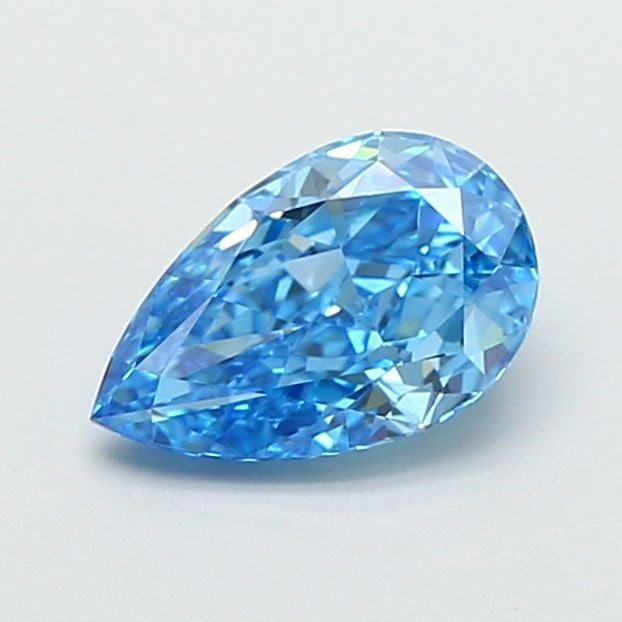 Loose Diamond - PEAR 0.92ct Fancy Vivid Blue VS1: Loose Diamond - PEAR 0.92ct Fancy Vivid Blue VS1 Source: This is a real non-mined Diamond that has been grown in a lab Shape: PEAR Carats: 0.92 Color: Fancy Vivid Blue Certification: IGI Video: