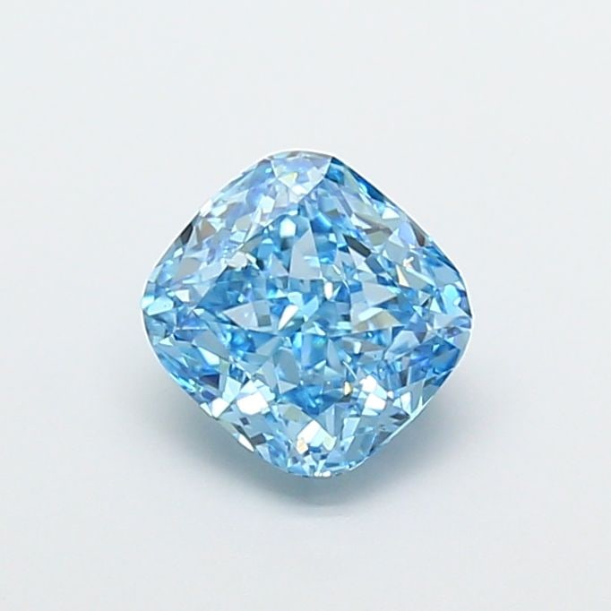 Loose Diamond - CUSHION MODIFIED 2.55ct Fancy Vivid Blue VS2: Loose Diamond - CUSHION MODIFIED 2.55ct Fancy Vivid Blue VS2 Source: This is a real non-mined Diamond that has been grown in a lab Shape: CUSHION MODIFIED Carats: 2.55 Color: Fancy Vivid Blue Certific