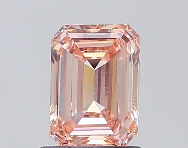 Loose Diamond - EMERALD 0.94ct Fancy Pink VS1: Loose Diamond - EMERALD 0.94ct Fancy Pink VS1 Source: This is a real non-mined Diamond that has been grown in a lab Shape: EMERALD Carats: 0.94 Color: Fancy Pink Certification: IGI Video: