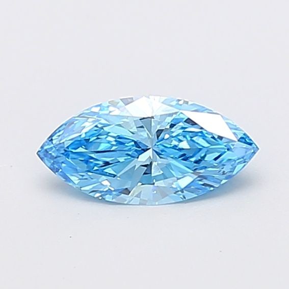 Loose Diamond - MARQUISE 0.65ct Fancy Vivid Blue VS2: Loose Diamond - MARQUISE 0.65ct Fancy Vivid Blue VS2 Source: This is a real non-mined Diamond that has been grown in a lab Shape: MARQUISE Carats: 0.65 Color: Fancy Vivid Blue Certification: IGI Video