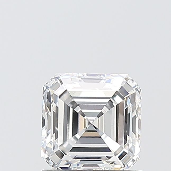 Loose Diamond - ASSCHER 1.06ct E VVS2: Loose Diamond - ASSCHER 1.06ct E VVS2 Source: This is a real non-mined Diamond that has been grown in a lab Shape: ASSCHER Carats: 1.06 Color: E Clarity: VVS2 Certification: IGI Video: