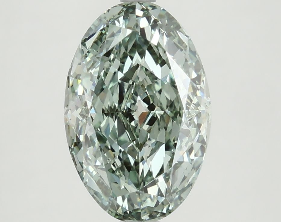 Loose Diamond - OVAL 3.11ct Fancy Vivid Green VS1: Loose Diamond - OVAL 3.11ct Fancy Vivid Green VS1 Source: This is a real non-mined Diamond that has been grown in a lab Shape: OVAL Carats: 3.11 Color: Fancy Vivid Green Certification: NONE Video: