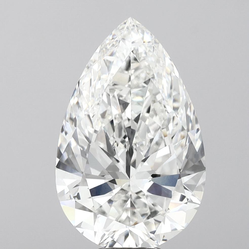 Loose Diamond - PEAR 10.06ct E VVS2: Loose Diamond - PEAR 10.06ct E VVS2 Source: This is a real non-mined Diamond that has been grown in a lab Shape: PEAR Carats: 10.06 Color: E Clarity: VVS2 Certification: IGI Condition: Pre-Owned PLEAS