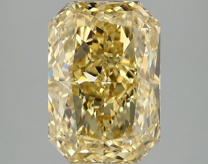 Loose Diamond - RADIANT 3.09ct Fancy Vivid Yellow VS1: Loose Diamond - RADIANT 3.09ct Fancy Vivid Yellow VS1 Source: This is a real non-mined Diamond that has been grown in a lab Shape: RADIANT Carats: 3.09 Color: Fancy Vivid Yellow Certification: IGI