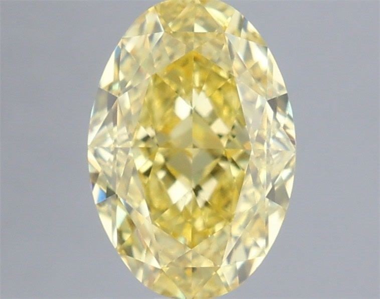 Loose Diamond - OVAL 1.08ct Fancy Intense Yellow VS1: Loose Diamond - OVAL 1.08ct Fancy Intense Yellow VS1 Source: This is a real non-mined Diamond that has been grown in a lab Shape: OVAL Carats: 1.08 Color: Fancy Intense Yellow Certification: IGI