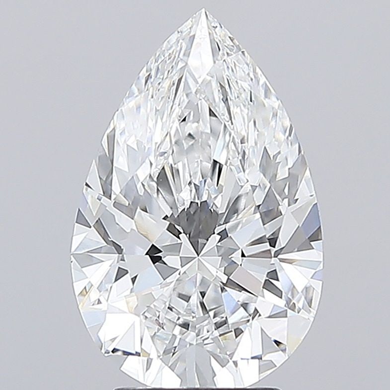 Loose Diamond - PEAR 4.07ct E VVS2: Loose Diamond - PEAR 4.07ct E VVS2 Source: This is a real non-mined Diamond that has been grown in a lab Shape: PEAR Carats: 4.07 Color: E Clarity: VVS2 Certification: IGI Video: Video Link PLEASE