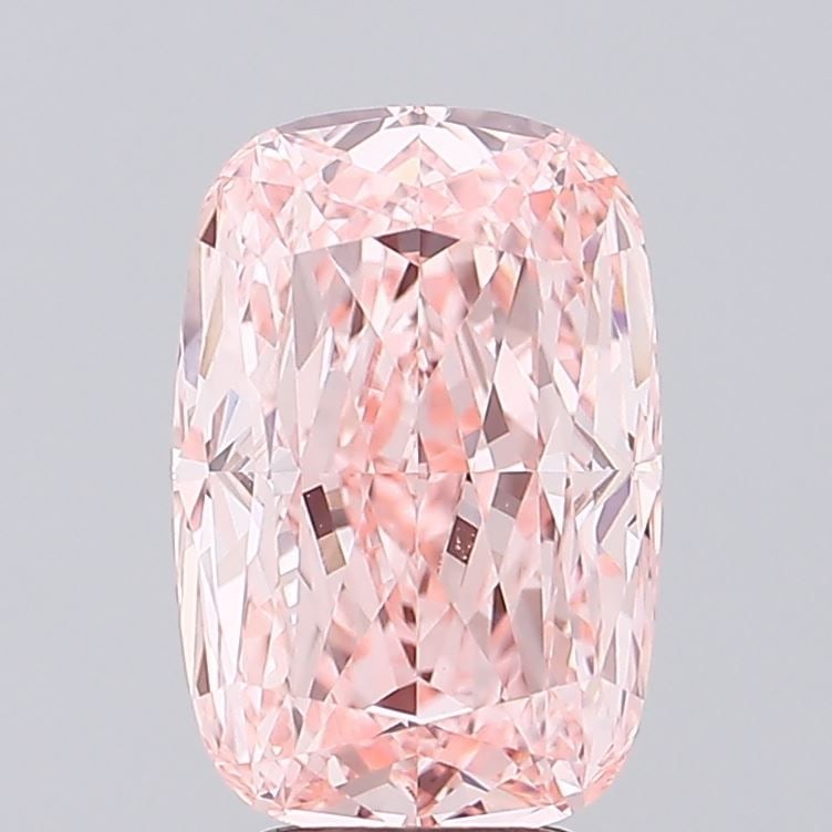 Loose Diamond - CUSHION MODIFIED 5.04ct Fancy Vivid Pink VVS2: Loose Diamond - CUSHION MODIFIED 5.04ct Fancy Vivid Pink VVS2 Source: This is a real non-mined Diamond that has been grown in a lab Shape: CUSHION MODIFIED Carats: 5.04 Color: Fancy Vivid Pink