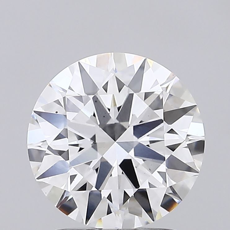 Loose Diamond - Round 2.17ct E VS1: Loose Diamond - Round 2.17ct E VS1 Source: This is a real non-mined Diamond that has been grown in a lab Shape: Round Carats: 2.17 Color: E Clarity: VS1 Certification: IGI Condition: Pre-Owned PLEASE 