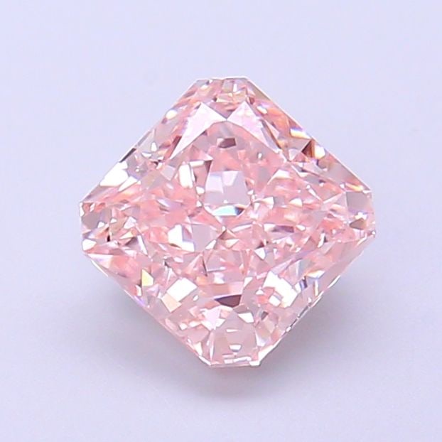 Loose Diamond - SQUARE RADIANT 1.47ct Fancy Intense Pink VVS2: Loose Diamond - SQUARE RADIANT 1.47ct Fancy Intense Pink VVS2 Source: This is a real non-mined Diamond that has been grown in a lab Shape: SQUARE RADIANT Carats: 1.47 Color: Fancy Intense Pink Certifi