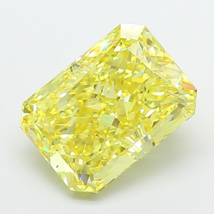 Loose Diamond - RADIANT 5.06ct Fancy Intense Yellow VS2: Loose Diamond - RADIANT 5.06ct Fancy Intense Yellow VS2 Source: This is a real non-mined Diamond that has been grown in a lab Shape: RADIANT Carats: 5.06 Color: Fancy Intense Yellow Certification: IGI