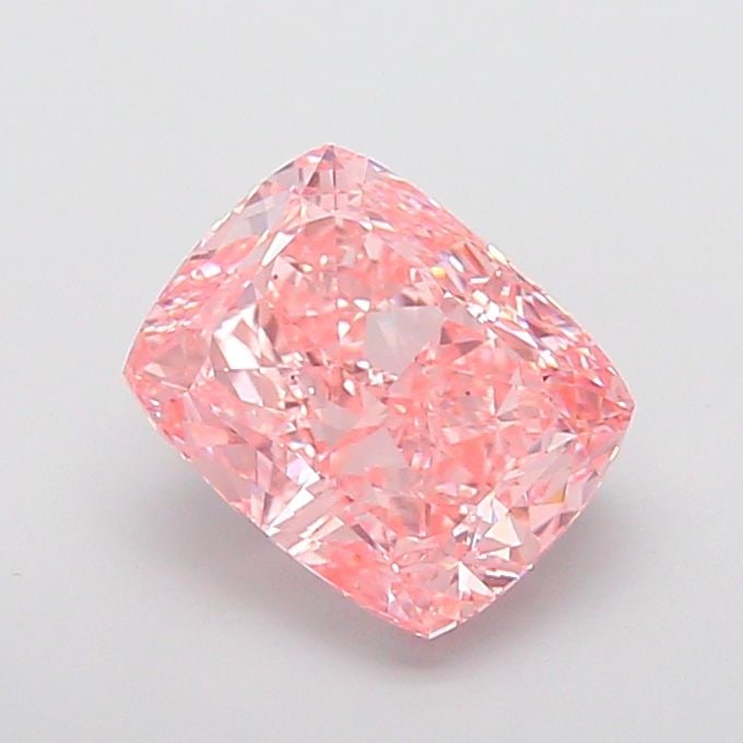 Loose Diamond - CUSHION MODIFIED 5.53ct Fancy Vivid Pink VS2: Loose Diamond - CUSHION MODIFIED 5.53ct Fancy Vivid Pink VS2 Source: This is a real non-mined Diamond that has been grown in a lab Shape: CUSHION MODIFIED Carats: 5.53 Color: Fancy Vivid Pink Certific