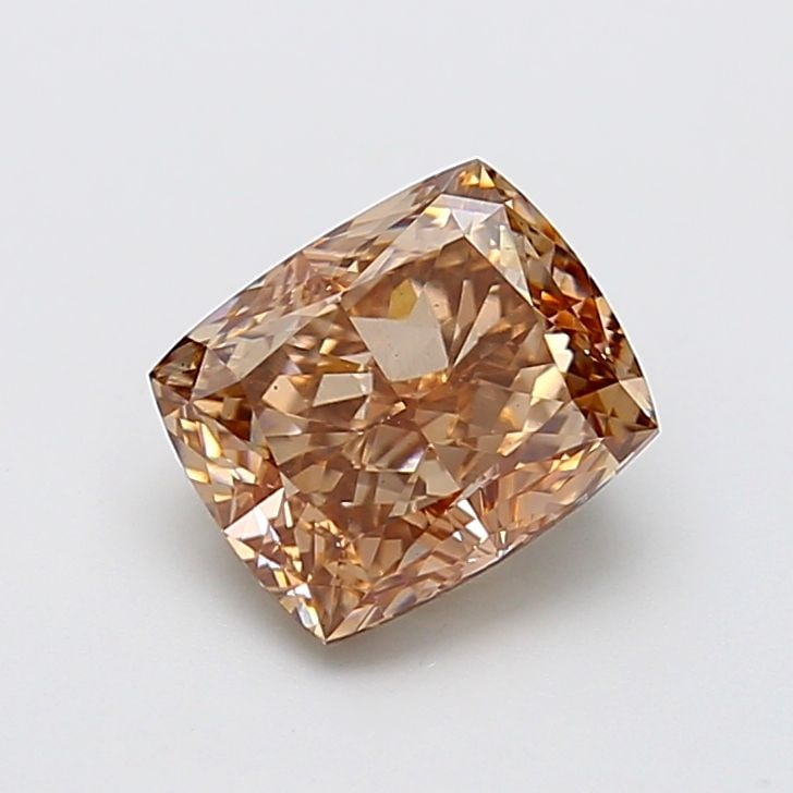 Loose Diamond - CUSHION MODIFIED 3.15ct Fancy Light Brown VS2: Loose Diamond - CUSHION MODIFIED 3.15ct Fancy Light Brown VS2 Source: This is a real non-mined Diamond that has been grown in a lab Shape: CUSHION MODIFIED Carats: 3.15 Color: Fancy Light Brown Certif