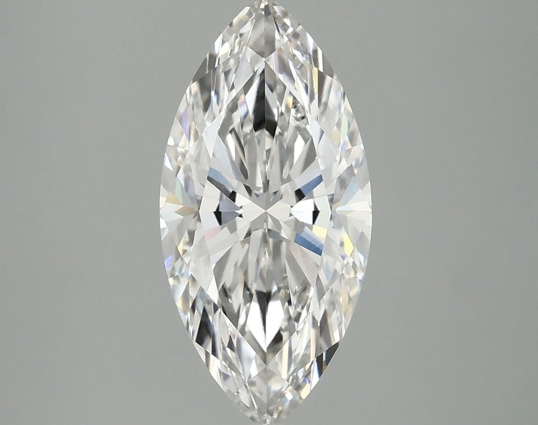 Loose Diamond - MARQUISE 2.58ct F VVS2: Loose Diamond - MARQUISE 2.58ct F VVS2 Source: This is a real non-mined Diamond that has been grown in a lab Shape: MARQUISE Carats: 2.58 Color: F Clarity: VVS2 Certification: IGI Video: