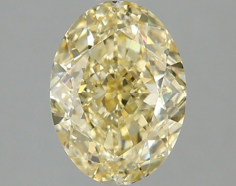 Loose Diamond - OVAL 2.09ct Fancy Intense Yellow VS1: Loose Diamond - OVAL 2.09ct Fancy Intense Yellow VS1 Source: This is a real non-mined Diamond that has been grown in a lab Shape: OVAL Carats: 2.09 Color: Fancy Intense Yellow Certification: IGI Video