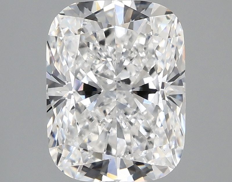 Loose Diamond - CUSHION MODIFIED 2.57ct E VS1: Loose Diamond - CUSHION MODIFIED 2.57ct E VS1 Source: This is a real non-mined Diamond that has been grown in a lab Shape: CUSHION MODIFIED Carats: 2.57 Color: E Clarity: VS1 Certification: IGI Video: