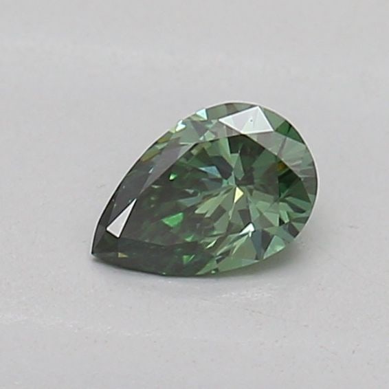 Loose Diamond - PEAR 0.15ct Fancy Vivid Green VVS2: Loose Diamond - PEAR 0.15ct Fancy Vivid Green VVS2 Source: This is a real non-mined Diamond that has been grown in a lab Shape: PEAR Carats: 0.15 Color: Fancy Vivid Green Certification: IGI PLEASE NOT