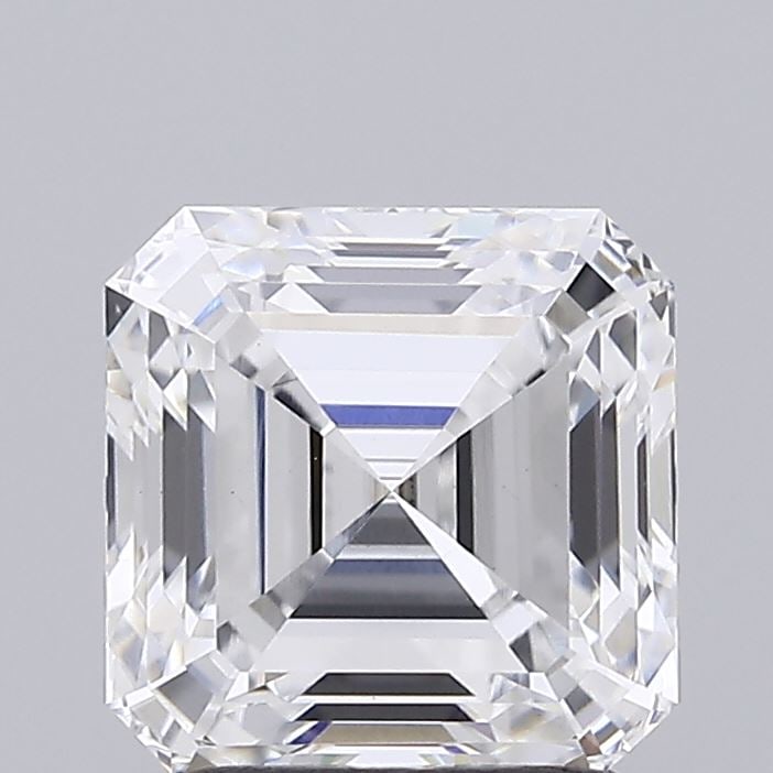 Loose Diamond - ASSCHER 2.05ct E VS1: Loose Diamond - ASSCHER 2.05ct E VS1 Source: This is a real non-mined Diamond that has been grown in a lab Shape: ASSCHER Carats: 2.05 Color: E Clarity: VS1 Certification: IGI Condition: Pre-Owned PLE