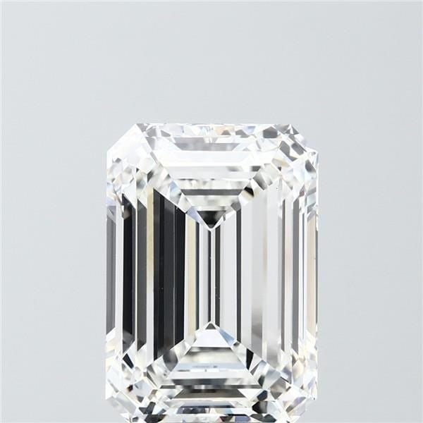 Loose Diamond - EMERALD 6.08ct F VS1: Loose Diamond - EMERALD 6.08ct F VS1 Source: This is a real non-mined Diamond that has been grown in a lab Shape: EMERALD Carats: 6.08 Color: F Clarity: VS1 Certification: IGI Video: