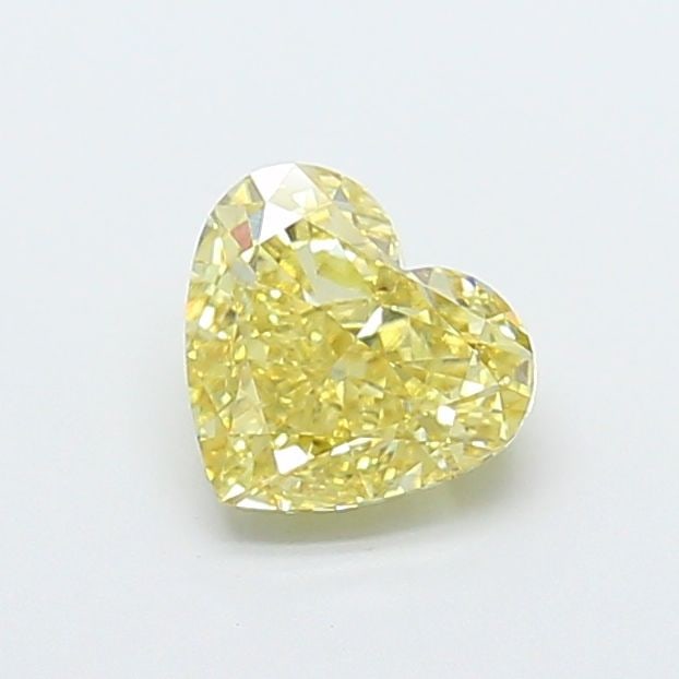 Loose Diamond - HEART 1.5ct Fancy Yellow VS1: Loose Diamond - HEART 1.5ct Fancy Yellow VS1 Source: This is a real non-mined Diamond that has been grown in a lab Shape: HEART Carats: 1.5 Color: Fancy Yellow Certification: NONE Video: