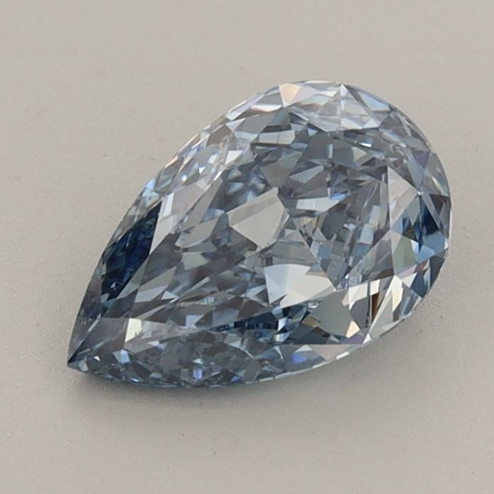 Loose Diamond - PEAR 1.12ct Fancy Vivid Blue VS1: Loose Diamond - PEAR 1.12ct Fancy Vivid Blue VS1 Source: This is a real non-mined Diamond that has been grown in a lab Shape: PEAR Carats: 1.12 Color: Fancy Vivid Blue Certification: IGI Video:
