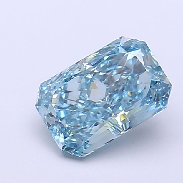Loose Diamond - RADIANT 1.3ct Fancy Vivid Blue VVS2: Loose Diamond - RADIANT 1.3ct Fancy Vivid Blue VVS2 Source: This is a real non-mined Diamond that has been grown in a lab Shape: RADIANT Carats: 1.3 Color: Fancy Vivid Blue Certification: IGI Video: