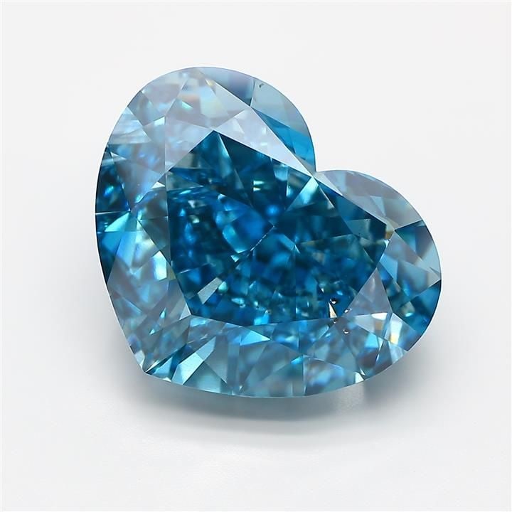 Loose Diamond - HEART 17.04ct Fancy Vivid Blue SI1 (1 of 1)
