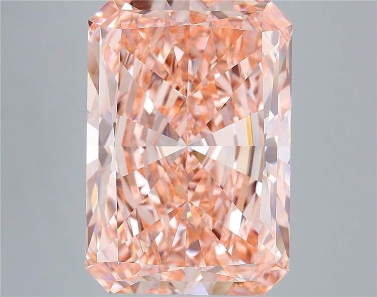 Loose Diamond - RADIANT 9.48ct Fancy Vivid Pink VS1: Loose Diamond - RADIANT 9.48ct Fancy Vivid Pink VS1 Source: This is a real non-mined Diamond that has been grown in a lab Shape: RADIANT Carats: 9.48 Color: Fancy Vivid Pink Certification: IGI Video: