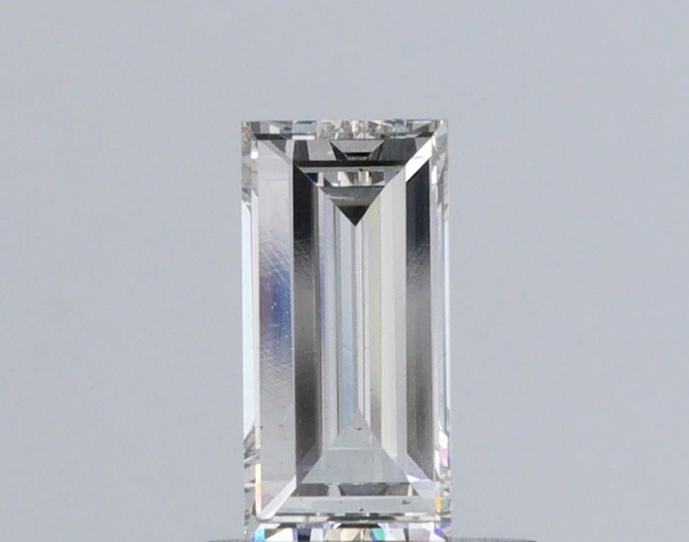Loose Diamond - BAGUETTE 0.6ct F VS2: Loose Diamond - BAGUETTE 0.6ct F VS2 Source: This is a real non-mined Diamond that has been grown in a lab Shape: BAGUETTE Carats: 0.6 Color: F Clarity: VS2 Certification: NONE Video: