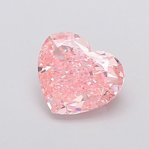 Loose Diamond - HEART 1.91ct Fancy Vivid Pink VS1: Loose Diamond - HEART 1.91ct Fancy Vivid Pink VS1 Source: This is a real non-mined Diamond that has been grown in a lab Shape: HEART Carats: 1.91 Color: Fancy Vivid Pink Certification: IGI Video: