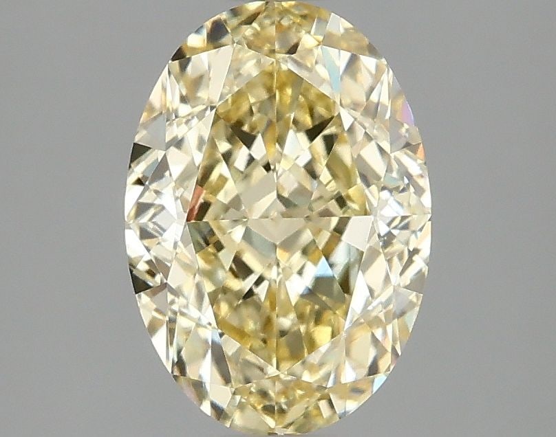 Loose Diamond - OVAL 2.09ct Fancy Intense Yellow VVS2: Loose Diamond - OVAL 2.09ct Fancy Intense Yellow VVS2 Source: This is a real non-mined Diamond that has been grown in a lab Shape: OVAL Carats: 2.09 Color: Fancy Intense Yellow Certification: IGI