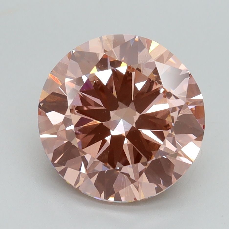 Loose Diamond - ROUND 3.0ct Fancy Intense Pink VS2: Loose Diamond - ROUND 3.0ct Fancy Intense Pink VS2 Source: This is a real non-mined Diamond that has been grown in a lab Shape: ROUND Carats: 3.0 Color: Fancy Intense Pink Certification: IGI Video: