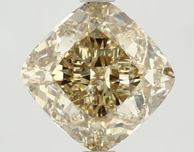 Loose Diamond - CUSHION BRILLIANT 2.32ct Fancy Vivid Yellow VS1: Loose Diamond - CUSHION BRILLIANT 2.32ct Fancy Vivid Yellow VS1 Source: This is a real non-mined Diamond that has been grown in a lab Shape: CUSHION BRILLIANT Carats: 2.32 Color: Fancy Vivid Yellow Ce