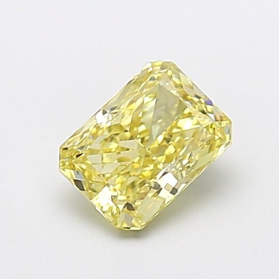 Loose Diamond - RADIANT 1.15ct Fancy Yellow VS1: Loose Diamond - RADIANT 1.15ct Fancy Yellow VS1 Source: This is a real non-mined Diamond that has been grown in a lab Shape: RADIANT Carats: 1.15 Color: Fancy Yellow Certification: IGI Video: