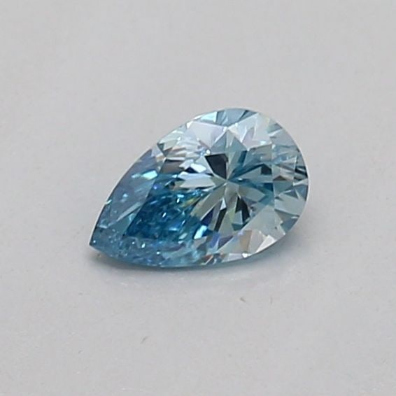 Loose Diamond - PEAR 0.14ct Fancy Vivid Blue VS1: Loose Diamond - PEAR 0.14ct Fancy Vivid Blue VS1 Source: This is a real non-mined Diamond that has been grown in a lab Shape: PEAR Carats: 0.14 Color: Fancy Vivid Blue Certification: IGI PLEASE NOTE: