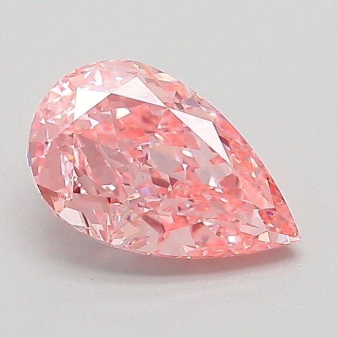 Loose Diamond - PEAR 1.12ct Fancy Vivid Pink VS1: Loose Diamond - PEAR 1.12ct Fancy Vivid Pink VS1 Source: This is a real non-mined Diamond that has been grown in a lab Shape: PEAR Carats: 1.12 Color: Fancy Vivid Pink Certification: IGI Video: