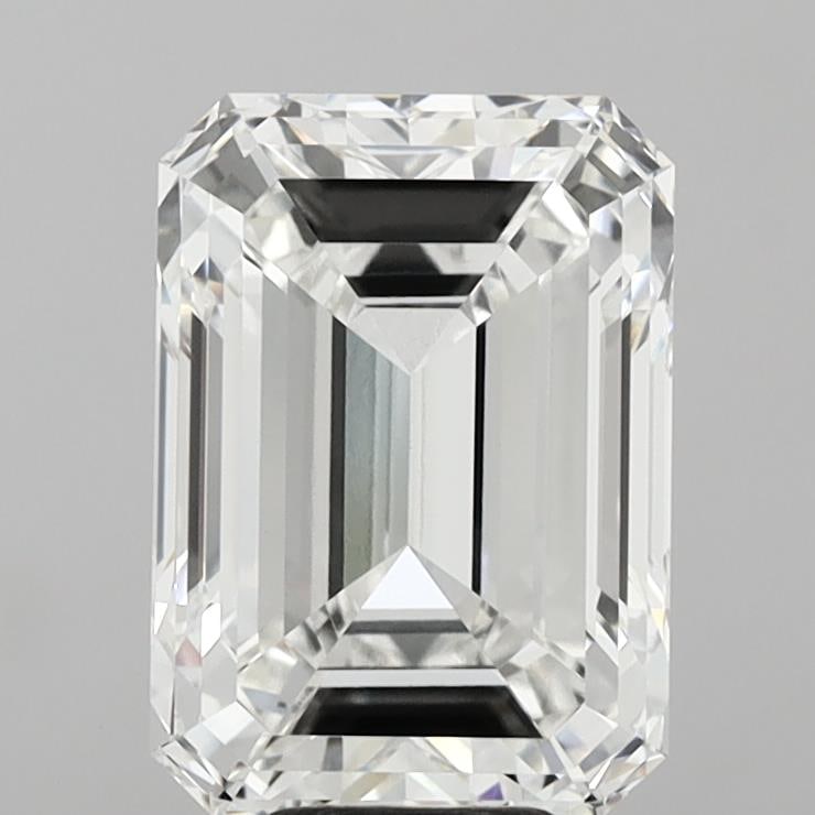 Loose Diamond - EMERALD 8.53ct F VVS2: Loose Diamond - EMERALD 8.53ct F VVS2 Source: This is a real non-mined Diamond that has been grown in a lab Shape: EMERALD Carats: 8.53 Color: F Clarity: VVS2 Certification: IGI Condition: Pre-Owned P