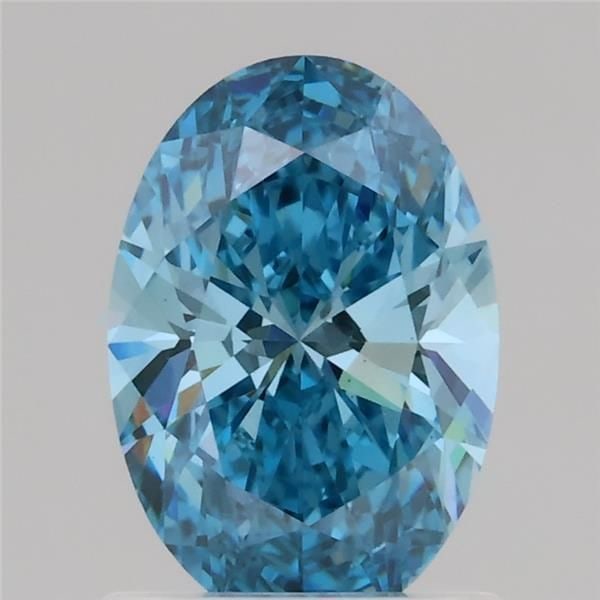 Loose Diamond - OVAL 1.09ct Fancy Vivid Blue VS1: Loose Diamond - OVAL 1.09ct Fancy Vivid Blue VS1 Source: This is a real non-mined Diamond that has been grown in a lab Shape: OVAL Carats: 1.09 Color: Fancy Vivid Blue Certification: IGI Video: