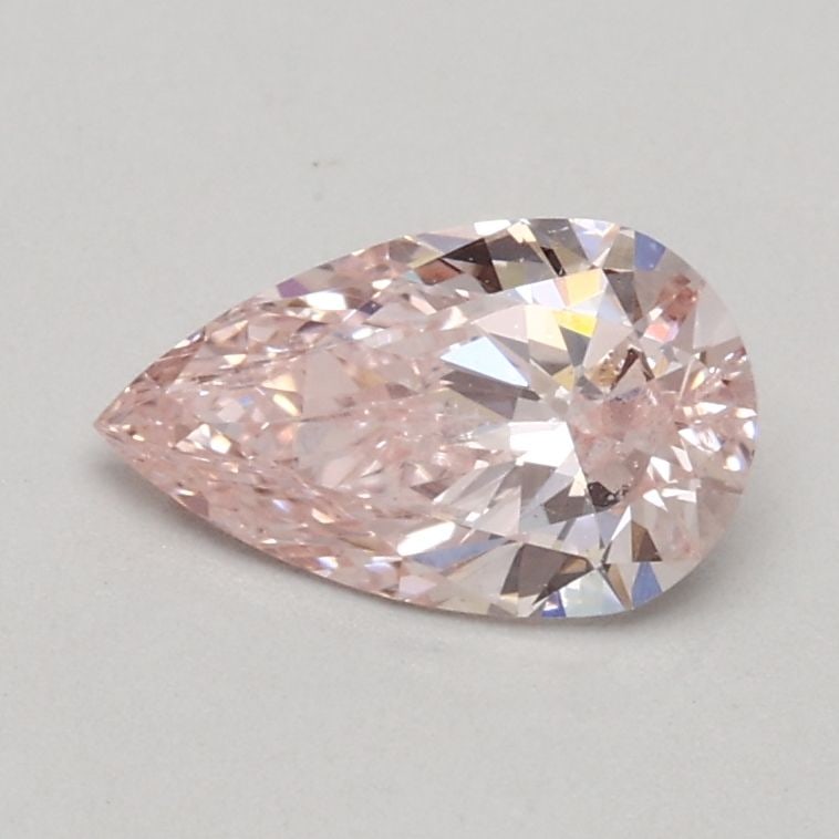 Loose Diamond - PEAR 0.5ct Fancy Pink SI1: Loose Diamond - PEAR 0.5ct Fancy Pink SI1 Source: This is a real non-mined Diamond that has been grown in a lab Shape: PEAR Carats: 0.5 Color: Fancy Pink Certification: IGI Video: