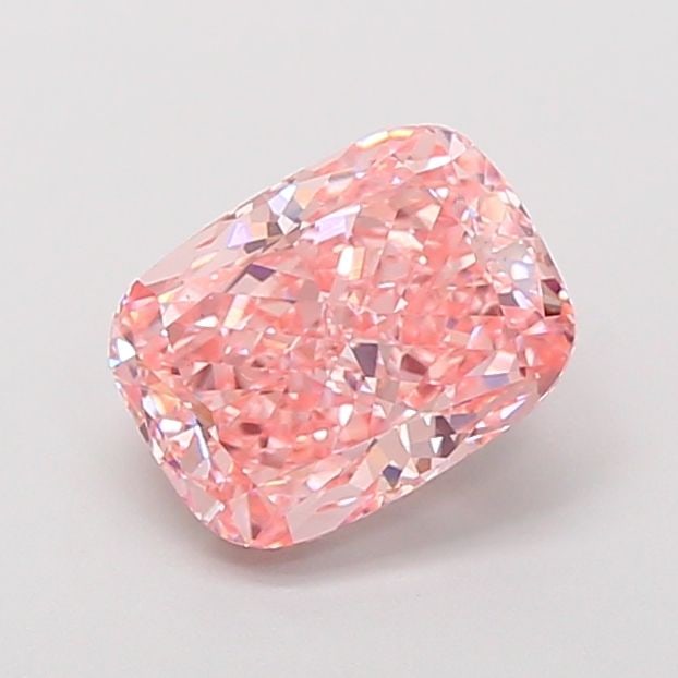 Loose Diamond - CUSHION MODIFIED 2.2ct Fancy Vivid Pink VS1: Loose Diamond - CUSHION MODIFIED 2.2ct Fancy Vivid Pink VS1 Source: This is a real non-mined Diamond that has been grown in a lab Shape: CUSHION MODIFIED Carats: 2.2 Color: Fancy Vivid Pink Certificat