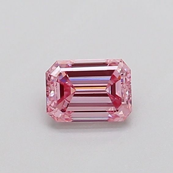 Loose Diamond - EMERALD 0.37ct Fancy Intense Pink VS2: Loose Diamond - EMERALD 0.37ct Fancy Intense Pink VS2 Source: This is a real non-mined Diamond that has been grown in a lab Shape: EMERALD Carats: 0.37 Color: Fancy Intense Pink Certification: IGI Vid