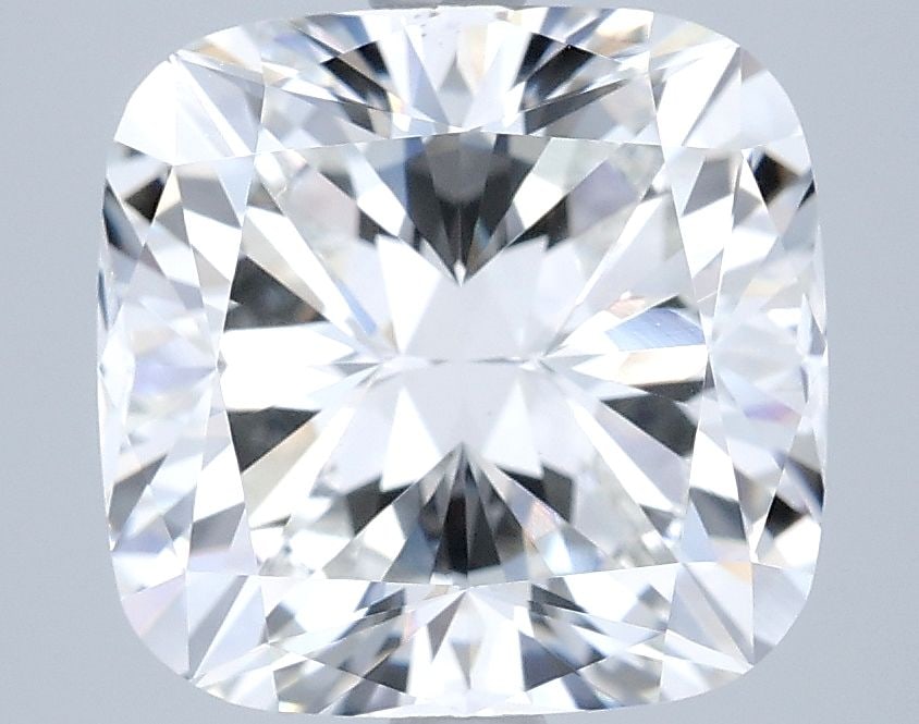 Loose Diamond - CUSHION MODIFIED 4.44ct E VVS2: Loose Diamond - CUSHION MODIFIED 4.44ct E VVS2 Source: This is a real non-mined Diamond that has been grown in a lab Shape: CUSHION MODIFIED Carats: 4.44 Color: E Clarity: VVS2 Certification: IGI Vide
