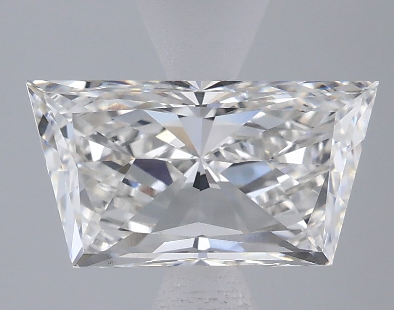 Loose Diamond - TRAPEZOID 2.01ct F VVS2: Loose Diamond - TRAPEZOID 2.01ct F VVS2 Source: This is a real non-mined Diamond that has been grown in a lab Shape: TRAPEZOID Carats: 2.01 Color: F Clarity: VVS2 Certification: IGI Condition: Pre-Own