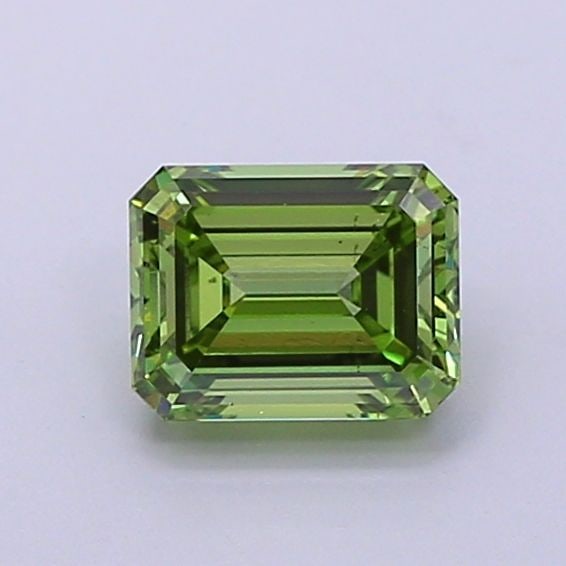 Loose Diamond - EMERALD 1.0ct Fancy Vivid Green VS2: Loose Diamond - EMERALD 1.0ct Fancy Vivid Green VS2 Source: This is a real non-mined Diamond that has been grown in a lab Shape: EMERALD Carats: 1.0 Color: Fancy Vivid Green Certification: IGI Video: