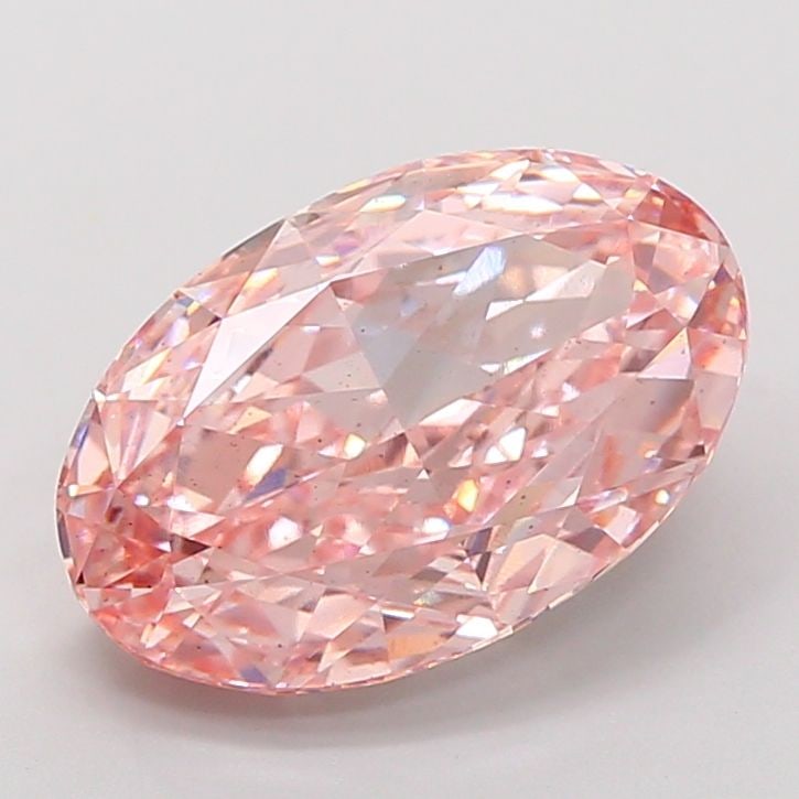 Loose Diamond - OVAL 7.32ct Fancy Intense Pink VS2: Loose Diamond - OVAL 7.32ct Fancy Intense Pink VS2 Source: This is a real non-mined Diamond that has been grown in a lab Shape: OVAL Carats: 7.32 Color: Fancy Intense Pink Certification: IGI Video: